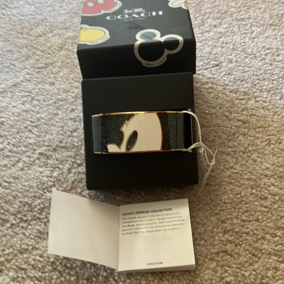 COACH DISNEY Authentic MICkEY bangle bracelet.New in Box, NWT - Picture 5 of 8